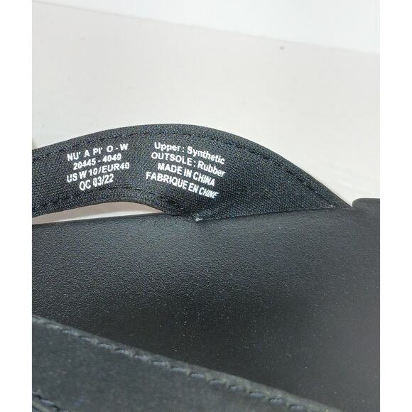 OLUKAI WOMENS SANDALS THONG STYLE BLACK AND WHITE SIZE 10 (BRAND NEW) NO BOX - Picture 3 of 5